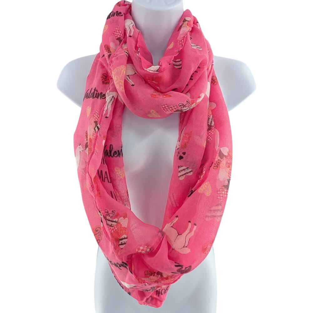 Valentines Day Animal Heart Scarf by Collection Eighteen - Picture 9 of 9